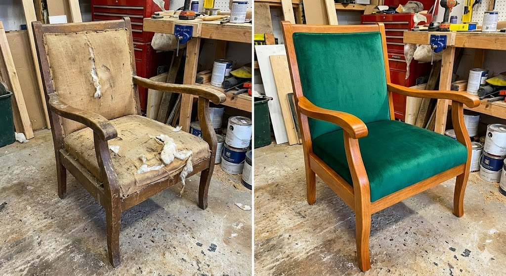 Restauração de móveis para lucro